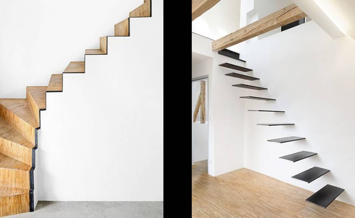 lu:p architektur moderner flur, diele & treppenhaus von ...