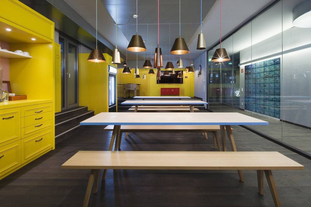 Google Office Düsseldorf, LEPEL & LEPEL Architekt Innenarchitektin PartG mbB LEPEL & LEPEL Architekt Innenarchitektin PartG mbB พื้นที่เชิงพาณิชย์ อาคารสำนักงาน