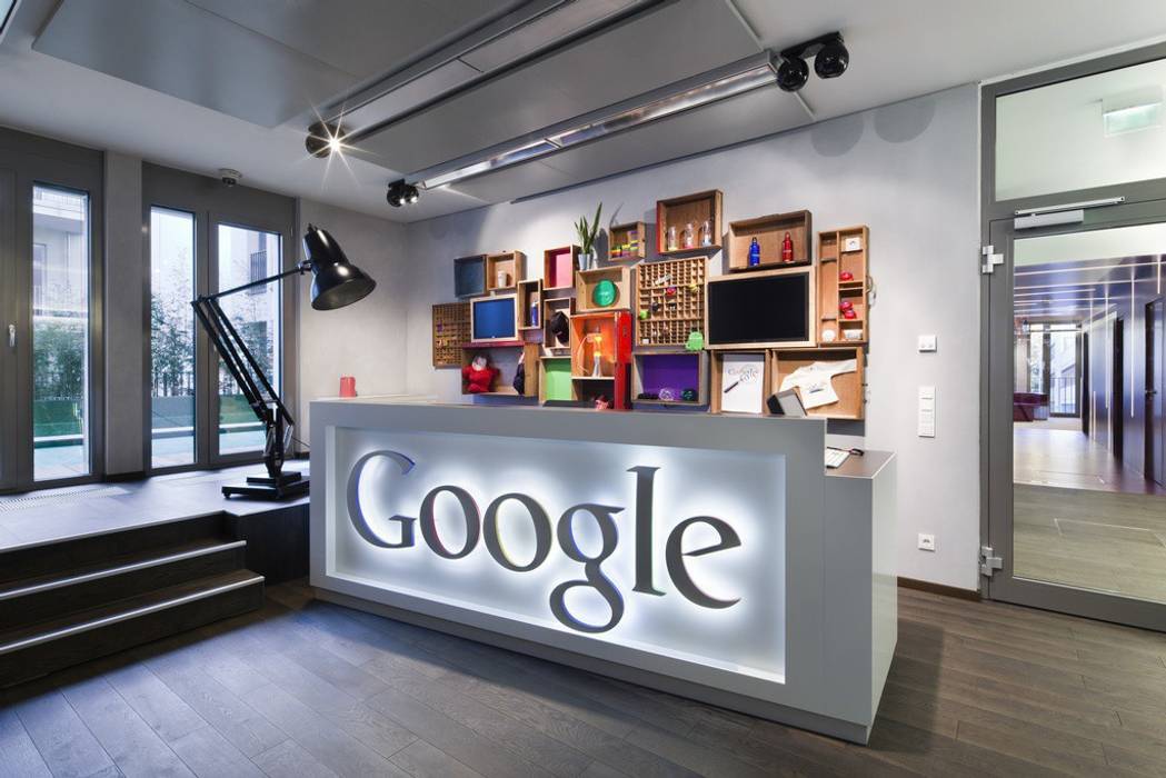 Google Office Düsseldorf, LEPEL & LEPEL Architekt Innenarchitektin PartG mbB LEPEL & LEPEL Architekt Innenarchitektin PartG mbB พื้นที่เชิงพาณิชย์ อาคารสำนักงาน