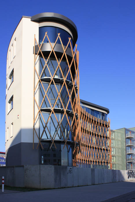 Penthouse im Stadthafen, Baustudio Rostock Baustudio Rostock Casas modernas