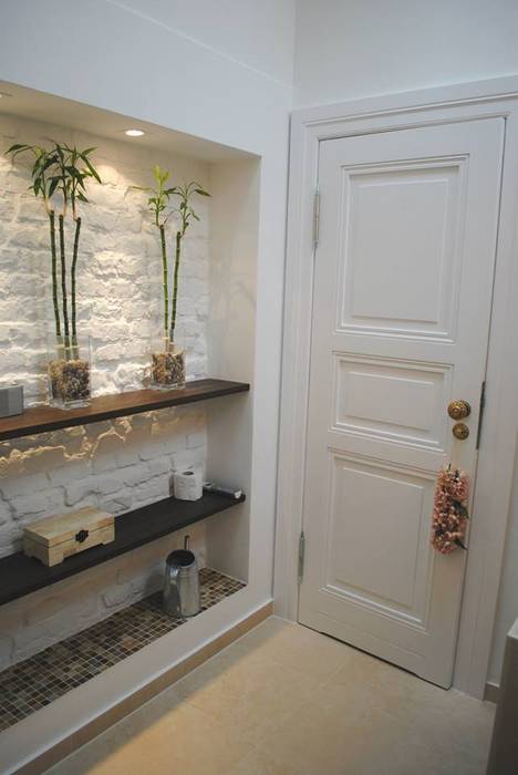 Gastebad Mit Stil Trotz Heizungsanlage Und Katzenklo Moderne