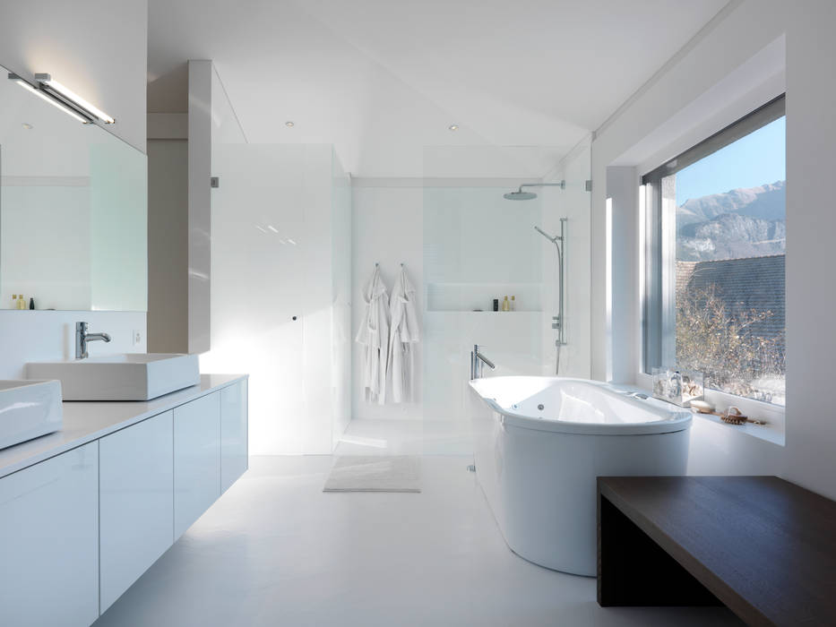 Vilters | Schweiz, LEICHT Küchen AG LEICHT Küchen AG Casas de banho modernas