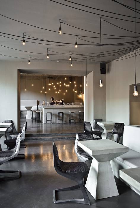 Tin Restaurant Bar, studio karhard® studio karhard® Commercial spaces Gastronomy