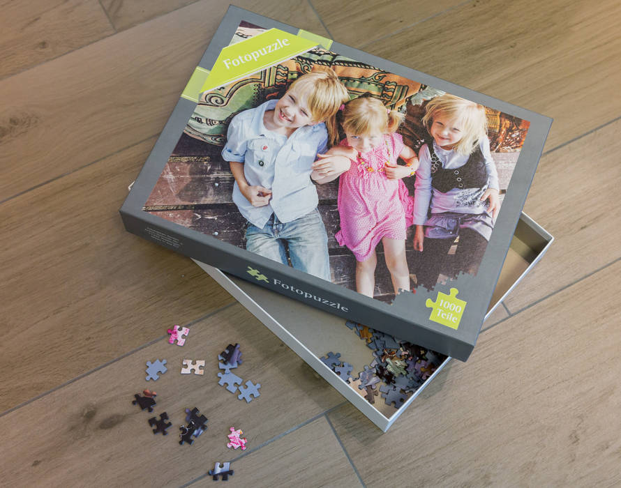 Foto-Puzzle fotokasten GmbH Ausgefallene Kinderzimmer Accessoires und Dekoration