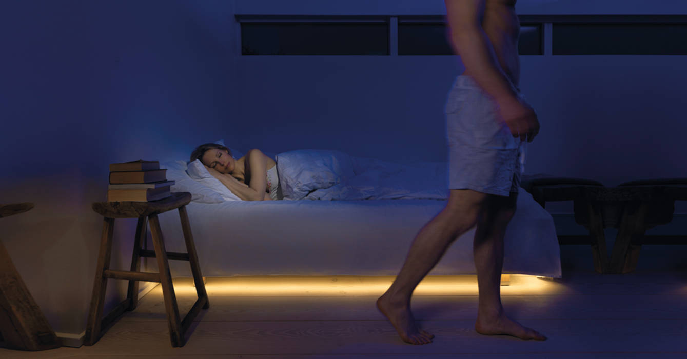 Bedlight e3light Retail A/S Modern style bedroom Lighting