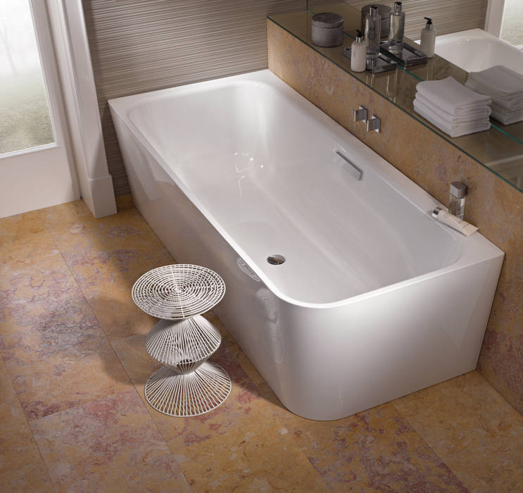 BETTELUX SILHOUETTE, BETTE GmbH & Co. KG BETTE GmbH & Co. KG Modern bathroom Bathtubs & showers