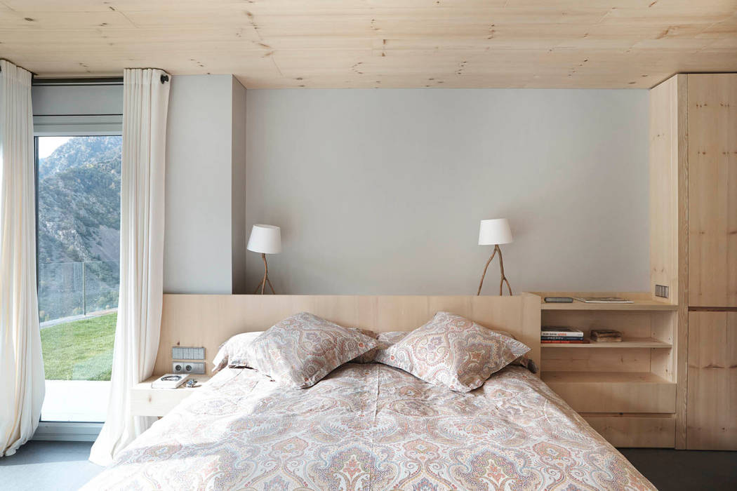 El continente y el contenido, Coblonal Arquitectura Coblonal Arquitectura Scandinavian style bedroom