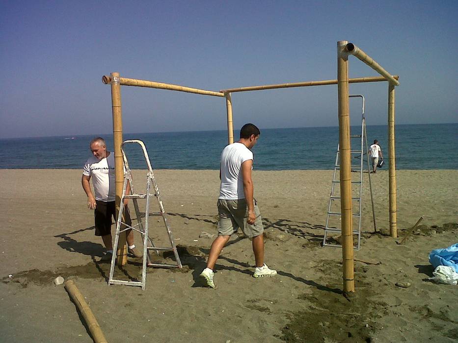 bodas en la Playa. decoracion, alfombra roja alfombra roja Casas de estilo mediterráneo Accesorios y decoración