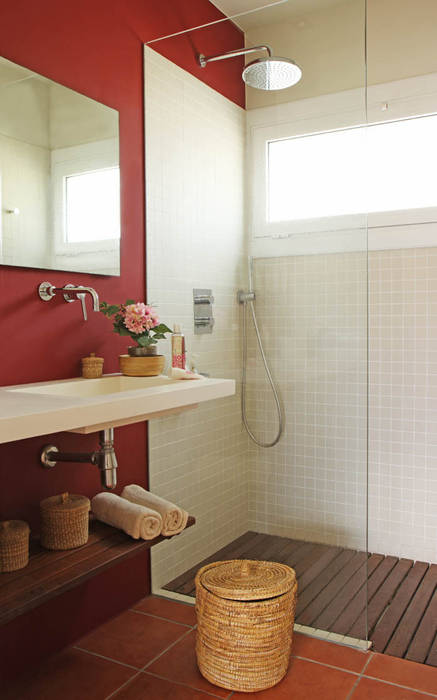 APARTAMENTO EN LA COSTA BRAVA, Marta Sellarès - Interiorista Marta Sellarès - Interiorista Modern Banyo