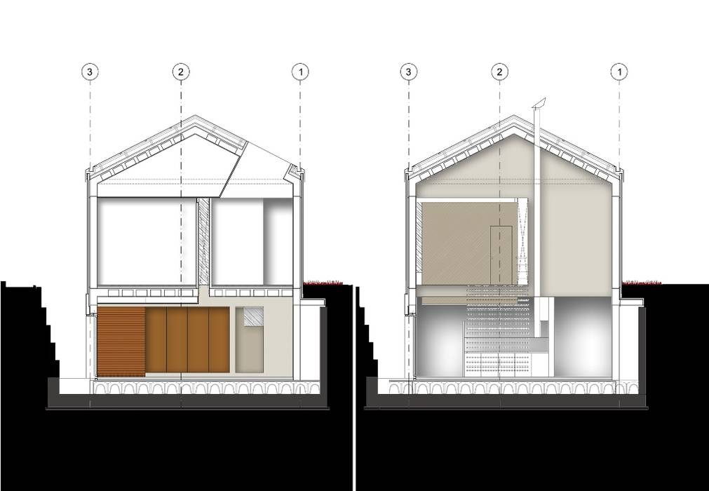 Il casale si mimetizza: Parla il linguaggio del mondo circostante, Fabio Barilari Architetti Fabio Barilari Architetti