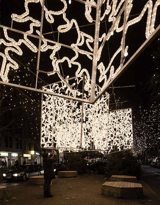 Christmas lights Berlin, Brut Deluxe Architecture + Design Brut Deluxe Architecture + Design