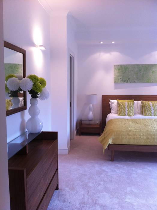 wigmore street london, jaimie k designs ltd jaimie k designs ltd Modern style bedroom Accessories & decoration