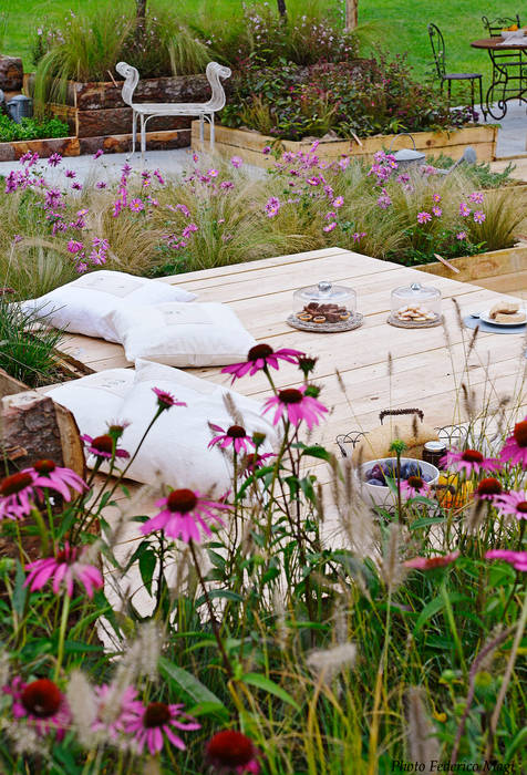 'Tutti giù per terra', Barbara Negretti - Garden design - Barbara Negretti - Garden design - Jardin