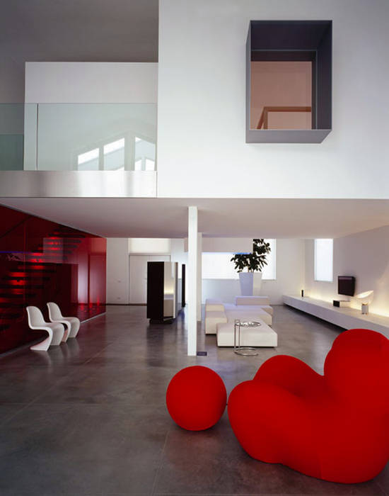 Loft BA, Buratti + Battiston Architects Buratti + Battiston Architects Living room