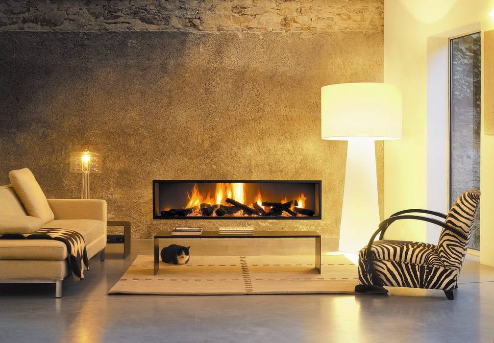 Neofocus Fire homify Phòng khách Fireplaces & accessories