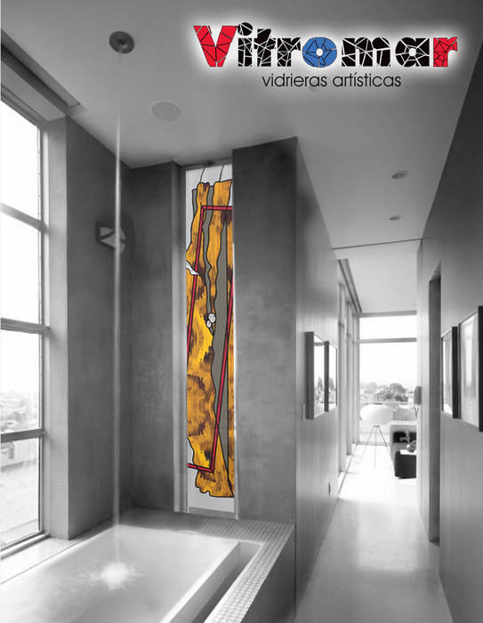 Vidrieras para la arquitectura contemporánea, Vitromar Vidrieras Artísticas Vitromar Vidrieras Artísticas Modern windows & doors Windows