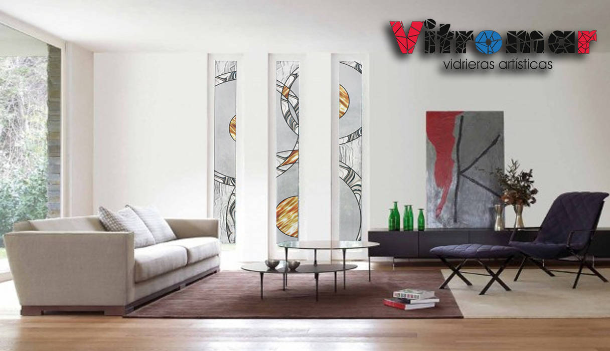 Vidrieras para la arquitectura contemporánea, Vitromar Vidrieras Artísticas Vitromar Vidrieras Artísticas Modern windows & doors Windows