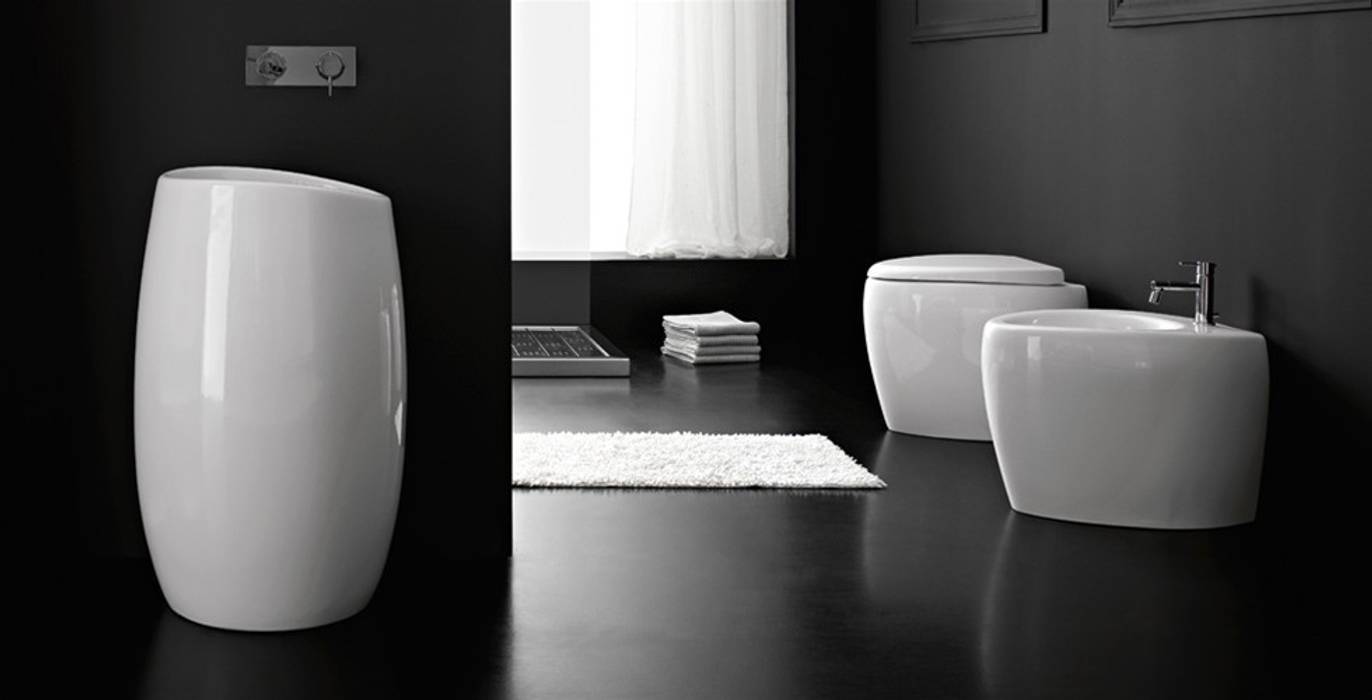 Moai, Massimiliano Braconi Designer Massimiliano Braconi Designer Modern bathroom Decoration