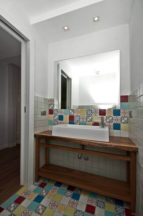 ​Shooting for fareformeabitate architects firm LuVi ph 現代浴室設計點子、靈感&圖片
