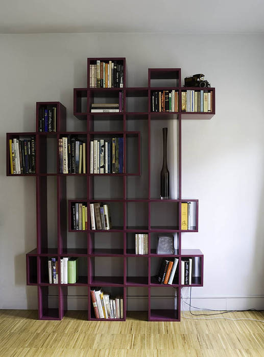 Diseño de muebles, Ines Benavides Ines Benavides Minimalist living room Shelves