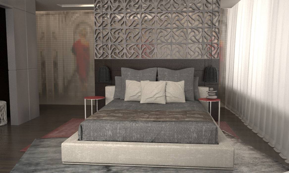 Hotel Suite, GG&Asociados GG&Asociados Asian style bedroom