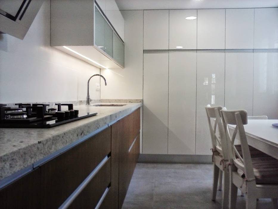 Cocina blanca y madera de roble 3 cocinasconestilo.net cocinas de