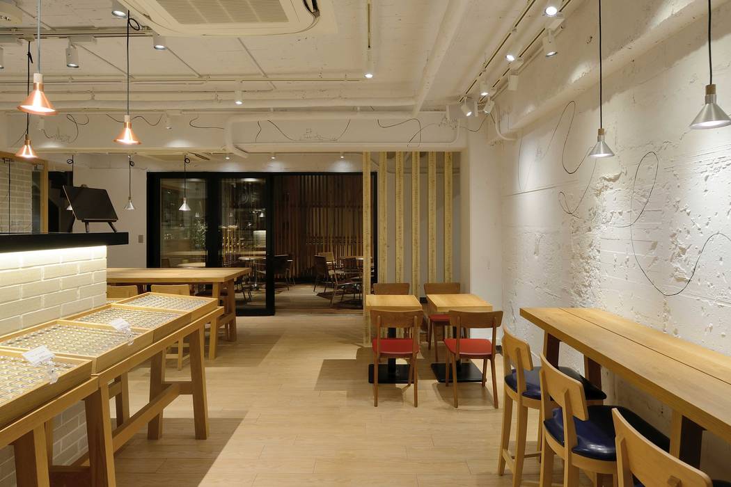 Bun Café - インテリア・カフェ席 MoMo. Co., Ltd. 商業空間 レストラン
