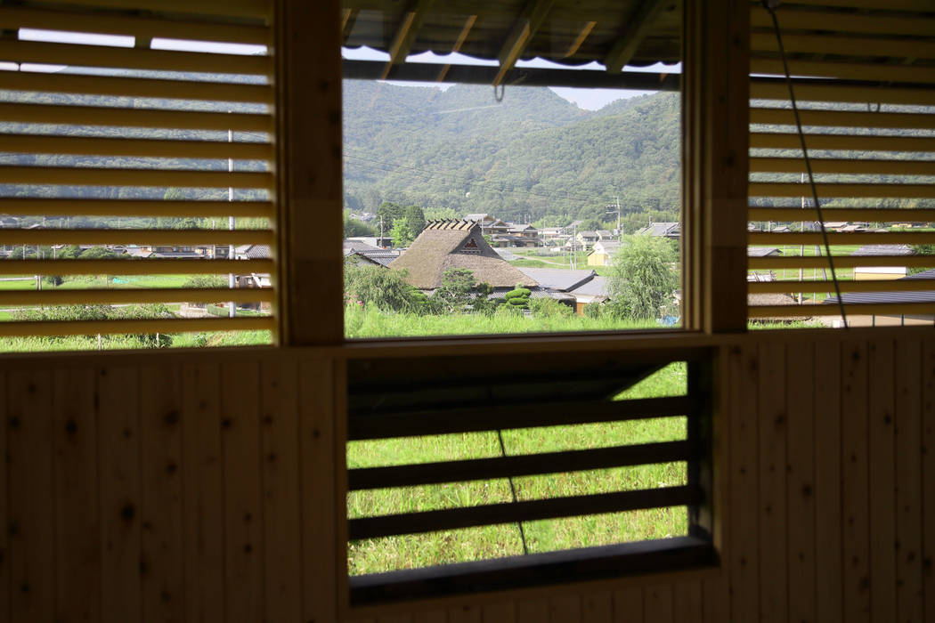 三田の農家-ANNEX/GAZEBO, eu建築設計 eu建築設計 Puertas y ventanas de estilo rural