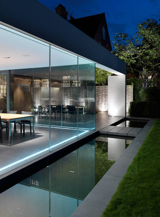 A Stunning and Spacious House Project in Wimbledon, Gregory Phillips Architects Gregory Phillips Architects Modern houses