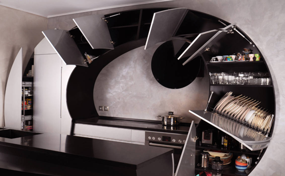 Cocinas con Curvatura como Diseño Innovador por Cucine Cassandra, Decoration Digest blog Decoration Digest blog Кухня