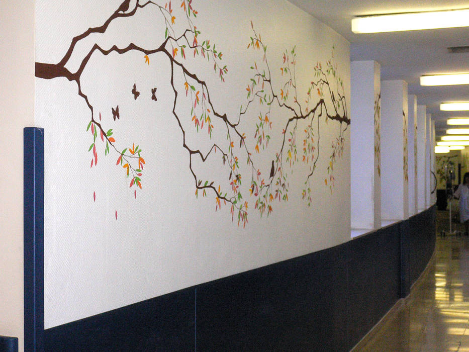 Murales infantiles en hospitales MURALES MARAVILLOSOS Espacios comerciales Hospitales