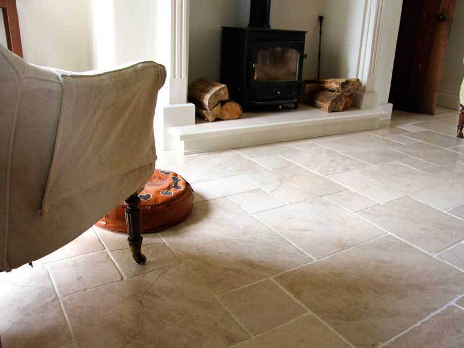 LIMESTONE FLOOR TILES, DT Stone Ltd DT Stone Ltd Murs & Sols classiques Revêtements de mur et de sol