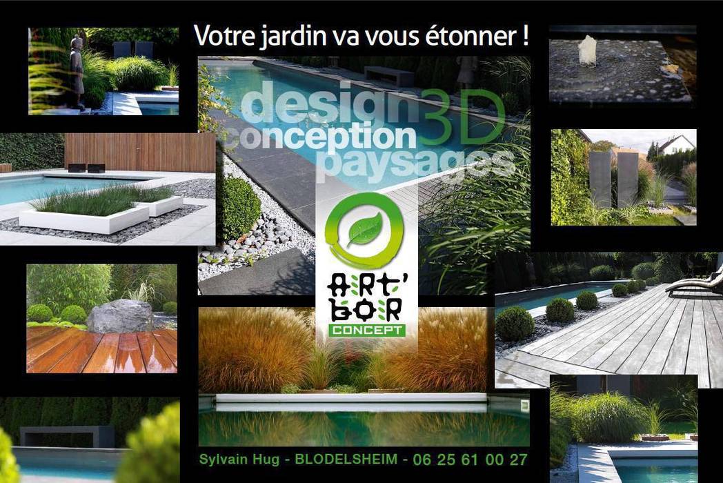 Déroulement d'une étude Art Bor Concept, Art Bor Concept Art Bor Concept Jardin moderne