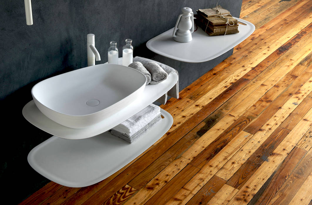 Architettura & Servizi by falper, Architettura & Servizi Architettura & Servizi Minimalist style bathroom Sinks