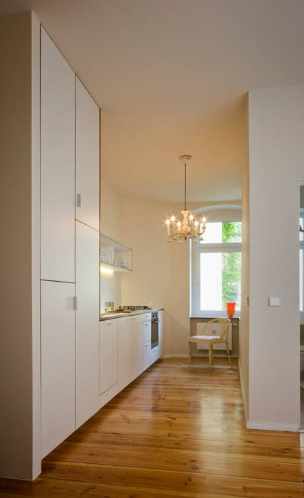 Appartement Prenzlauer Berg, Nickel Architekten Nickel Architekten Modern kitchen