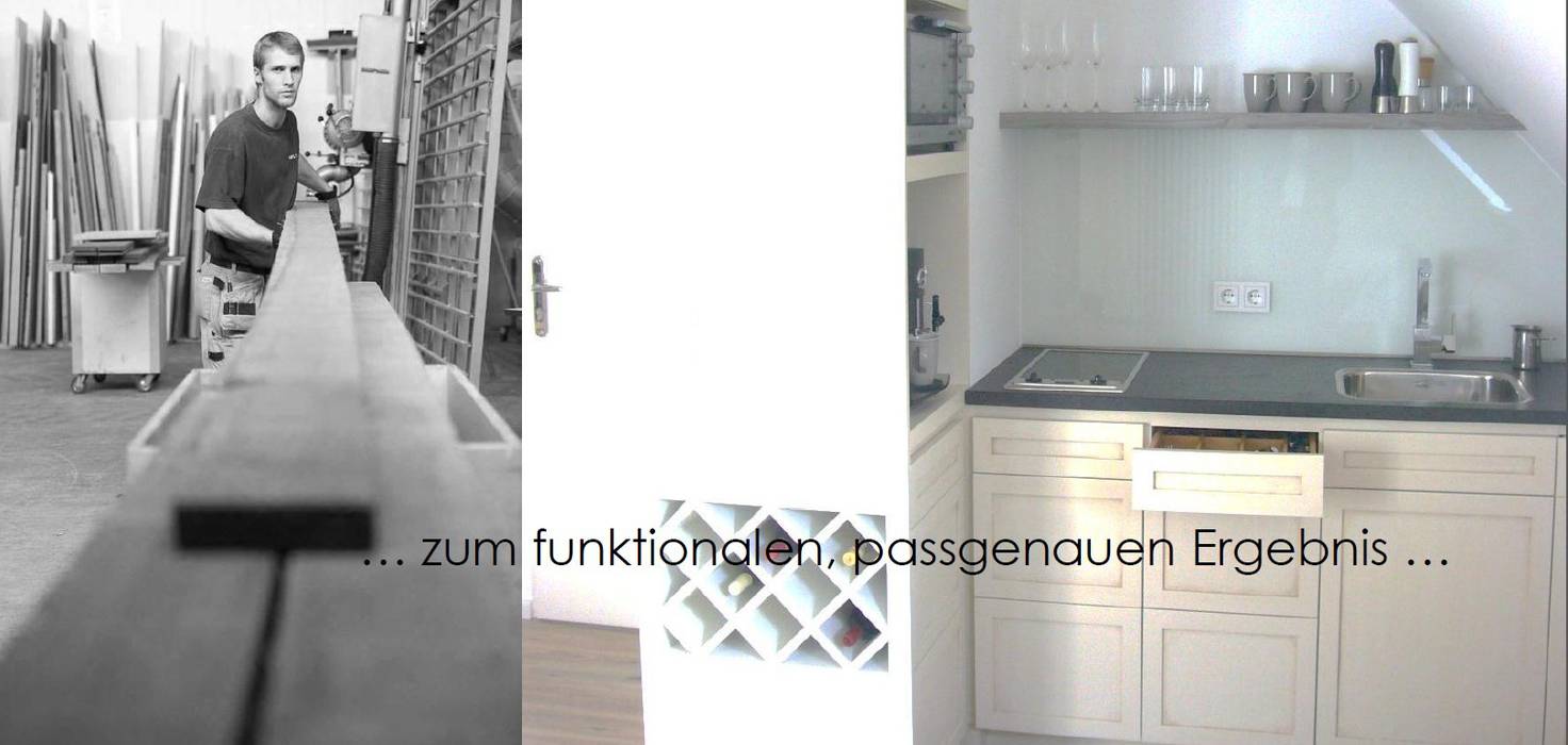 Unternehmensbeschreibung, Tischlerei Nils Grimm Tischlerei Nils Grimm Dapur Modern Bench tops