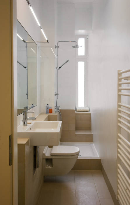 Appartement Prenzlauer Berg, Nickel Architekten Nickel Architekten Modern bathroom