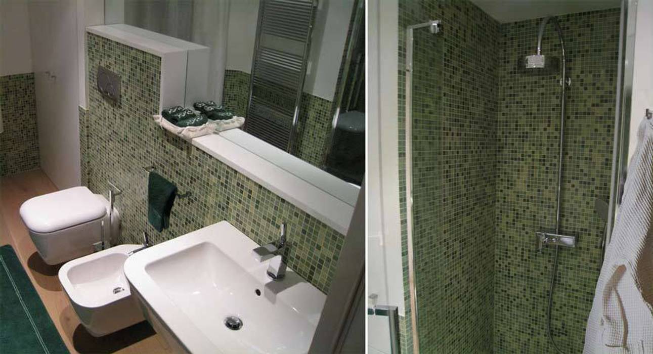 Loft di design, Filippo Coltro architetto Filippo Coltro architetto Modern bathroom