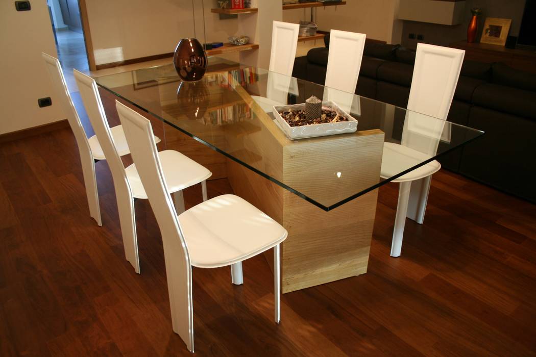 E+P HOME, enrico massaro architetto enrico massaro architetto Modern dining room