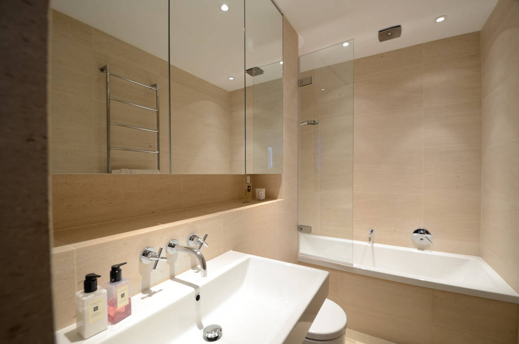 Belsize Park, Gregory Phillips Architects Gregory Phillips Architects Modern bathroom