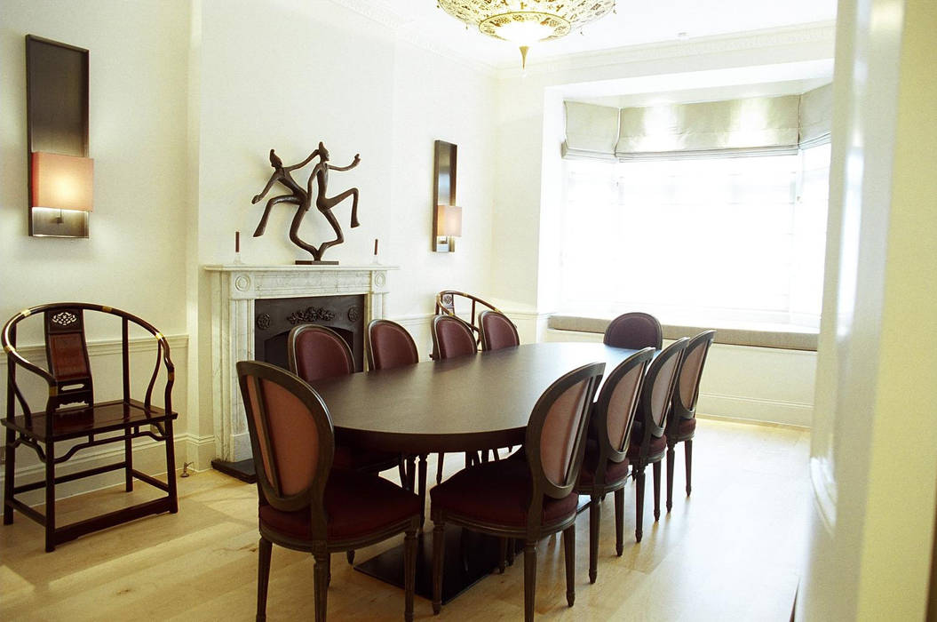 Mayfair, Gregory Phillips Architects Gregory Phillips Architects Colonial style dining room