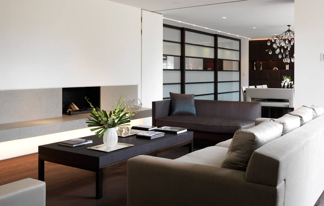 Totteridge, Gregory Phillips Architects Gregory Phillips Architects Modern living room