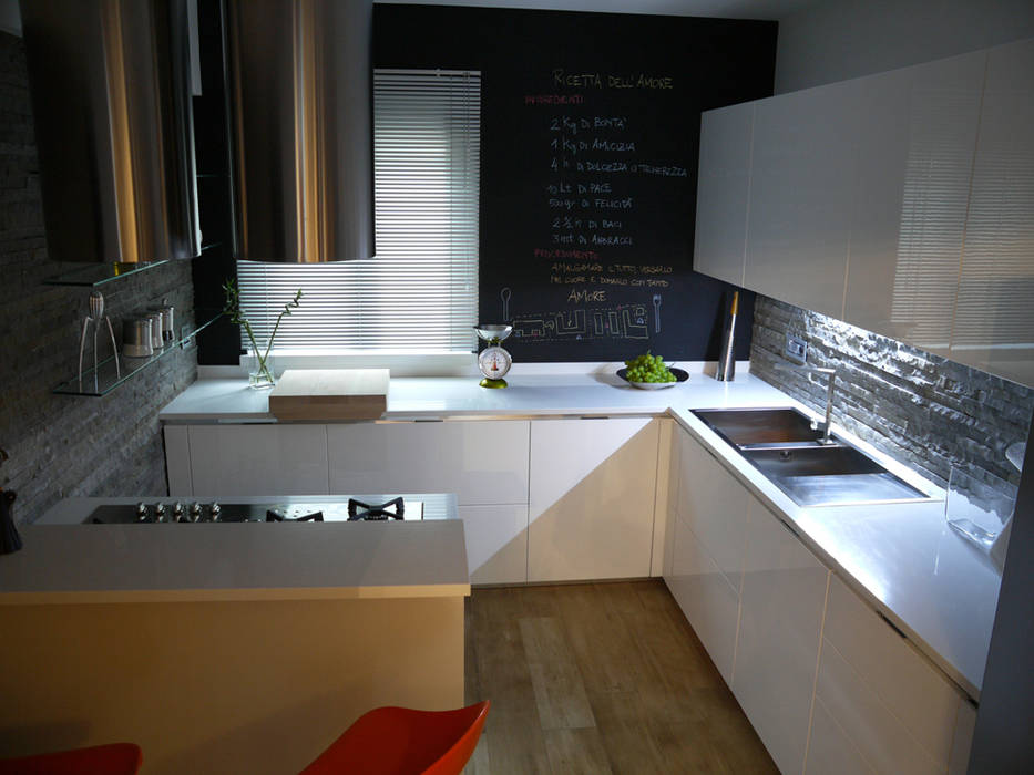 House LP, d2w studio d2w studio Moderne keukens