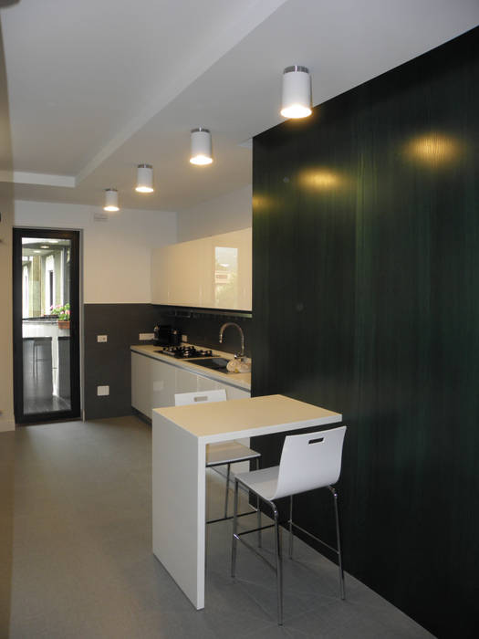 Appartamento_V, LMarchitects LMarchitects Moderne Küchen Spülen und Armaturen