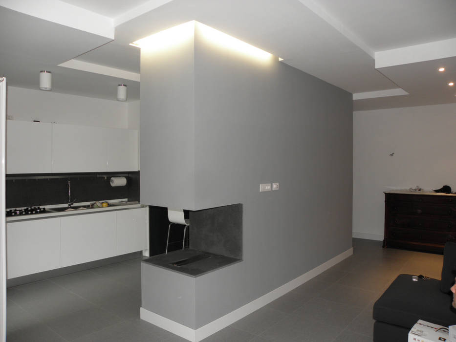 Appartamento_V, LMarchitects LMarchitects Modern kitchen Accessories & textiles