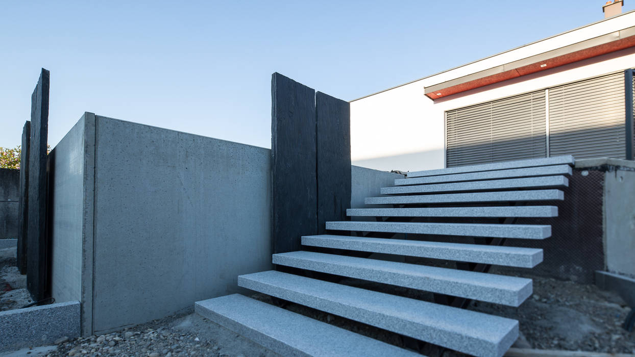 Escalier granite design, Art Bor Concept Art Bor Concept Jardin moderne