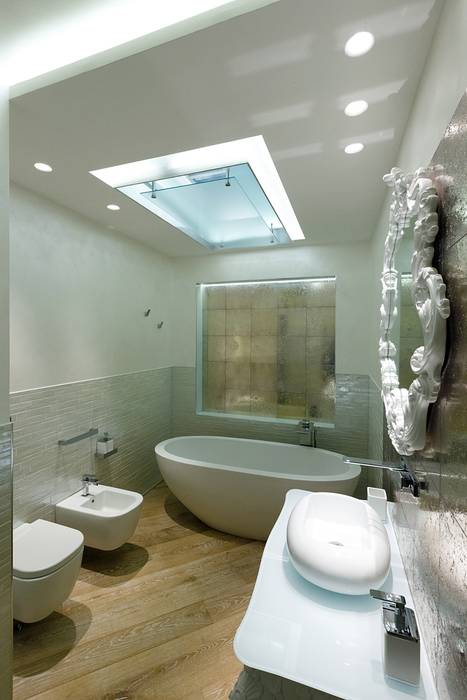 homify Modern bathroom