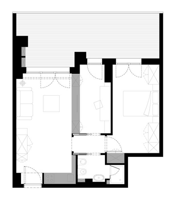 LSA NEAR Network di Architettura Soggiorno moderno