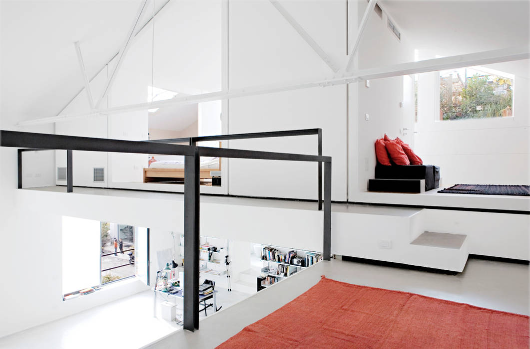 4 amici | 4 lofts, roberto murgia architetto roberto murgia architetto Industrial style bedroom