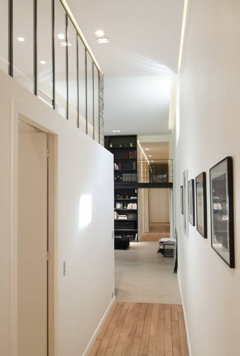 Appartement Luxembourg, FELD Architecture FELD Architecture Ingresso, Corridoio & Scale in stile moderno